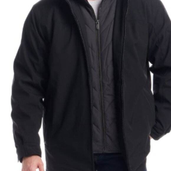Weatherproof Men's Ultratech Jacket Small Size Midweight Black Color - Picture 4 of 8